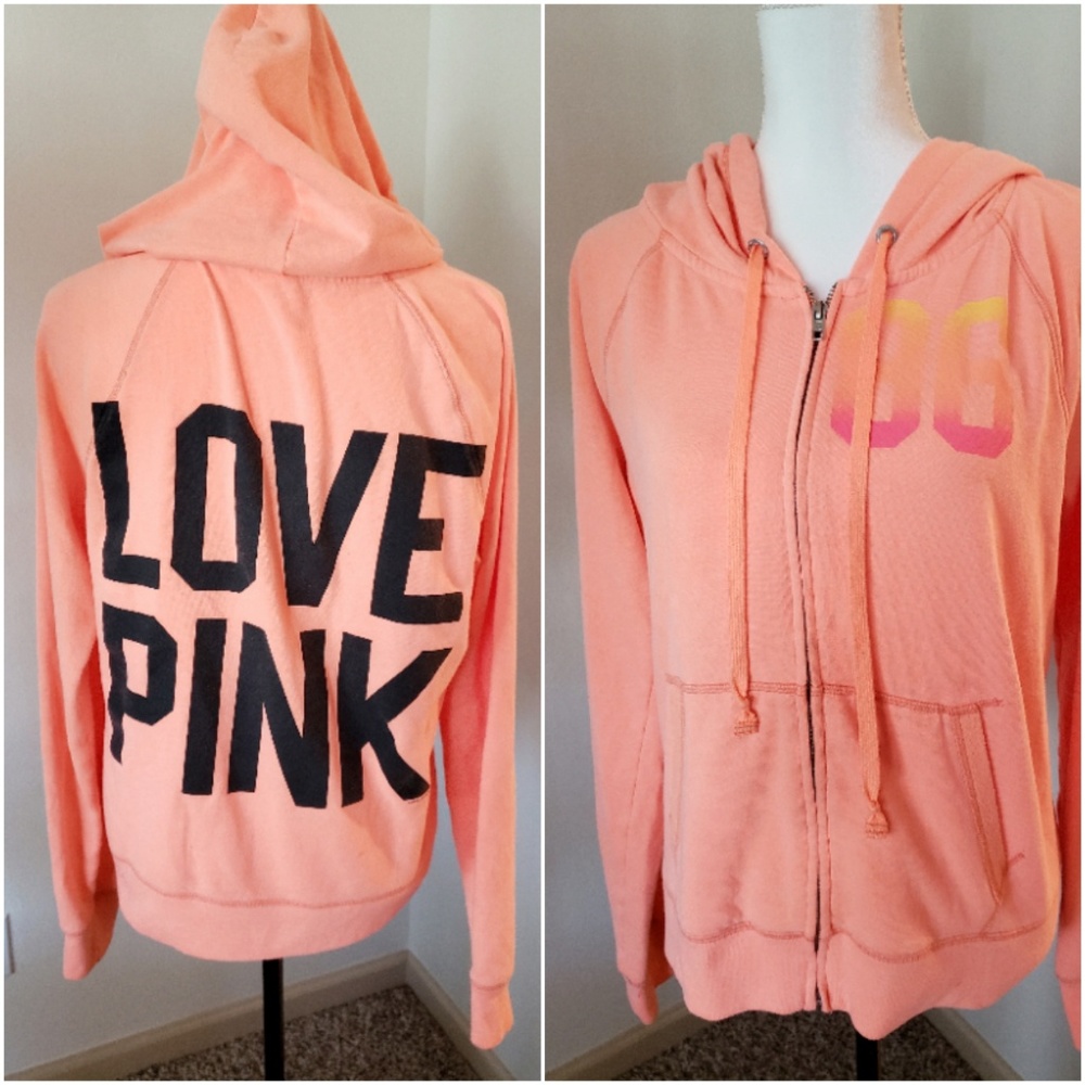 PINK Victoria's Secret Peach Hoodie